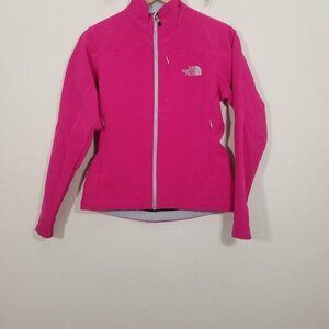 The North Face Pink Zip Up Jacket Size S